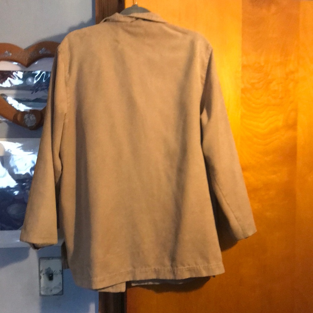Tan Button-Up Jacket - Picture 2 of 2